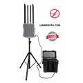 Outdoor Portable Anti-Drone UAVs RC FPV GPS Jammer up to 3000m
